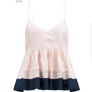 ZAC ZAC Posen Lemonade Silk Top NWT